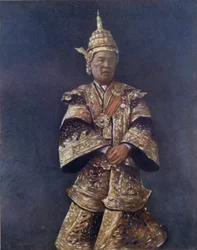 Shan-Häuptling beim Durbar